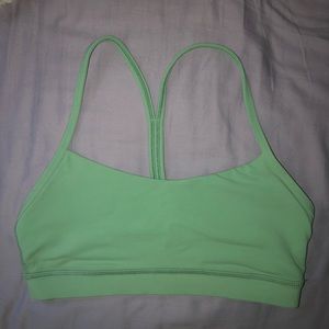 Lululemon Flow Y Bra *Nulu size 6 Green